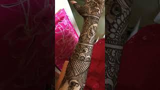 Bridal Mehndi design️ || Latest Mehndi design || Anu's Amazing Vlog