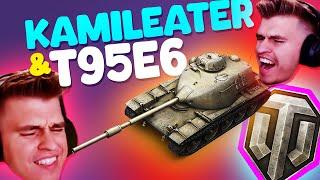 KamilEater marking T95E6 - World of Tanks Funny Moments