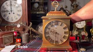 Table Clock ( ImHof - Swiss) #imhof #tableclock #dongho #uhr #swiss #donghothuysi