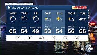 WMAR-2 News Ally Blake Tuesday night weather