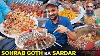 Asli Afghani Seekh Boti, Al Asif Square, Sohrab Goth, Karachi | Mutton Karhai, Rosh Kabuli Pulao