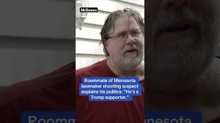 Roommate of Minnesota lawmaker shooting suspect #breakingnews #news #minnesota #suspect #roommate