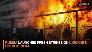 Russia launches fresh strikes on Ukraine's energy infra | DD India