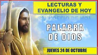 PALABRA DE DIOS Para Hoy / LECTURAS Y EVANGELIO DE HOY JUEVES 24 de OCT 2024 | Buen Pastor Radio