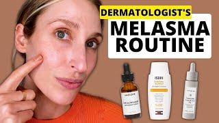 Dermatologist's Morning Skincare Routine for Melasma & Hyperpigmentation! | Dr. Sam Ellis