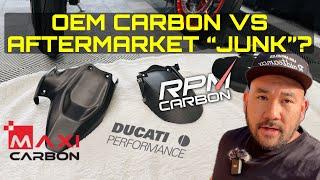 A CARBON COMPARISON | OEM vs aftermarket carbon fiber (RPM, Maxi, FULLSIX, etc.)