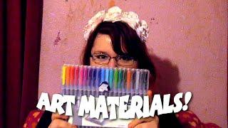 My Art Materials! || Zoë Marriner