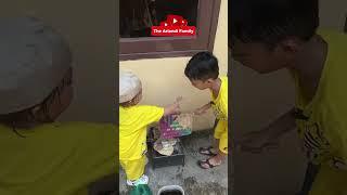 Memasak Ikan Nila Bakar Merah Bersama Anak - Seru & Menggugah Selera! - Part 4