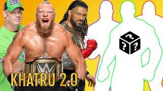 Random Superstars Vs Roman Reigns Brock Lesnar & John Cena WWE 2K23