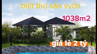 bán gấp biệt thự sân vườn bình chánh, 1038m2 300 thổ cư. giá bất ngờ