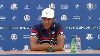 Full U.S. press conference: Dustin Johnson, Rickie Fowler, Brooks Koepka and Tony Finau