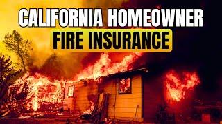 California Homeowner Fire Insurance #fireinsurance