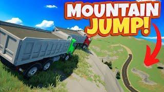 We Launched Dump Trucks Off a Mountain — Can We Deliver the Cargo?