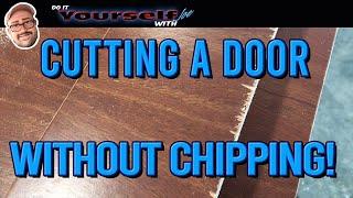 Cutting a Door, How to Cut Down a Door