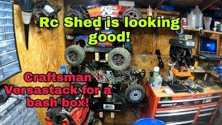 RC Shed Organized and the Craftsman versastack system for bashing!