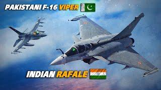 F-16 Viper Vs Indian Rafale Dogfight | Digital Combat Simulator | DCS |