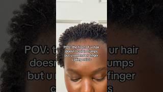 Saved By Finger Coils! #4chair #naturalhair #curlyhair