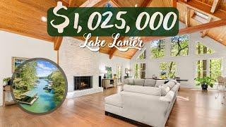 Beautifully Updated Lake Lanier Home for Sale | 3520 Still Rd. Cumming, GA | LivingOnLakeLanier.com