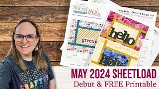 Get Your FREE May 2024 SheetLoad of Cards Printable! A Fractured Card Alternative