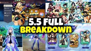 EVERYTHING WE KNOW ABOUT 5.5: Banners, Events, Skirk Updates, Free character - Genshin Impact