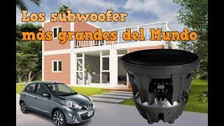 Los subwoofer más grandes del Mundo