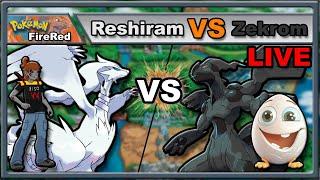 Reshiram VS Zekrom - Eggsceptional VS Speedrunner0218 - Pokémon FireRed backported