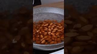  Boil Almonds & THIS Happens!  Easy Chocolate Treat You Must Try! #shorts #almonds