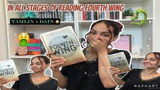 Fourth wing reading vlog! **spoilers**