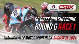 2024 Bridgestone CSBK - GP Bikes Pro Superbike Round 6, Race 1 at Shannonville Motorsport Park