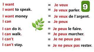 phrases simples pour apprendre l'anglais facilement | partie 9 |easy sentences to learn french 