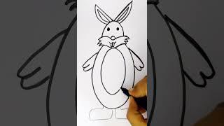 How to draw rabbit  | Drawing for kids