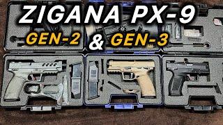 ZIGANA PX9 GEN2  vs  Gen3 - Junaid Haider | Haider Arms |