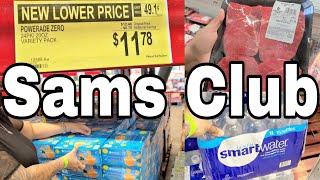 Sams Club Instant SAVINGS Grocery Haul | Alot of Clearance!