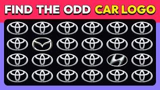 Find the ODD One Out - Car Logo Challenge  | 30 Ultimate Levels