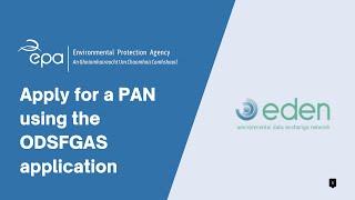 EPA Ireland how to apply for a PAN using the ODSFGAS application on EDEN