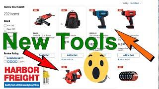 New Hercule & Bauer Tools! @Harbor Freight