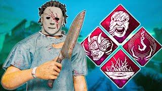 Red's Requested OBSESSION ABUSE MYERS BUILD! - Dead By Daylight