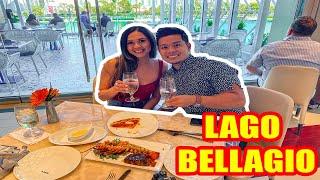 LAGO LAS VEGAS | Restaurant Views By The BELLAGIO FOUNTAINS!