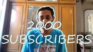 It took around 2 years for 2000 Subscribers | Hammad Khatri
