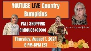 Country Bumpkins Fall Sale LIVE