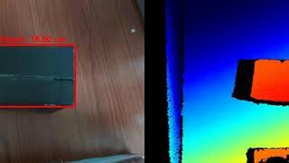 Object detection with Intel Realsense Depth Camera