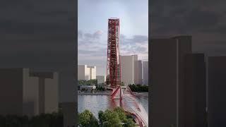 Подкрученный мост и красный небоскрёб: смотрим будущую застройку ЗИЛа 