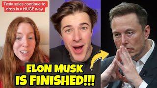 PANIC MODE: Elon & Trump Desperately Beg MAGA to Save Tesla—But MAGA Is Too Broke!