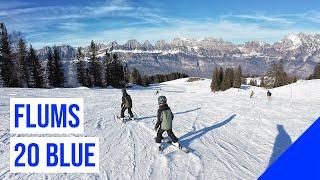 Flumserberg, 20  BLUE - BLAU (Kids Beginner, Skiing Day 6, Chrüzpiste) #8 