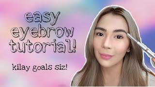 EYEBROW TUTORIAL FOR BEGINNERS FT. LOREAL BROW ARTIST