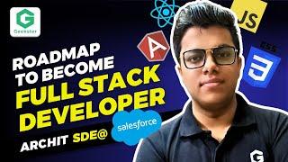 Free Tech Masterclass - Roadmap To Become A Full Stack Developer | Become a Web Developer in 2023