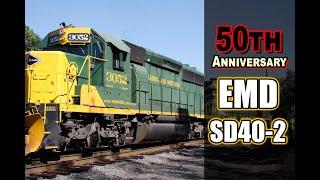 [GL][T-339] The Greatest Diesel Locomotive in History.. EMD SD40-2 50TH ANNIVERSARY (Full Series)