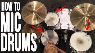 How To Mic a Drum Kit For Live Sound