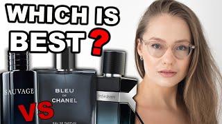 Dior Sauvage vs Bleu De Chanel vs Y YSL | buying guide to best popular mens colognes