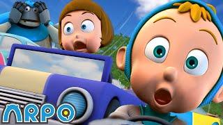 Baby Racer! | ARPO | Kids TV Shows - Full Episodes | Moonbug - Cartoons For Kids